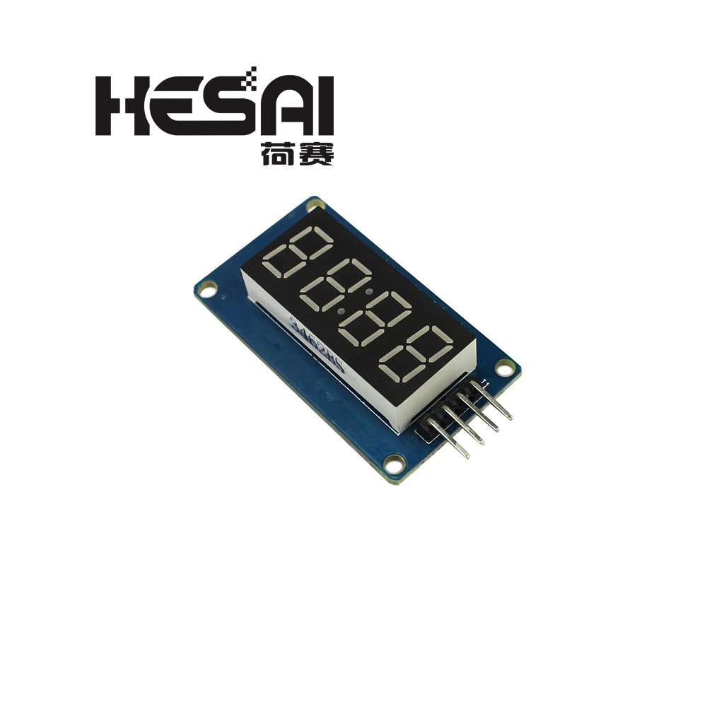 1 шт. TM1637 4 бита цифровой светодиодный модуль дисплея для arduino 7 сегментов 0,36 дюймов часы красный анод трубки четыре последовательных драйвер платы Пакет