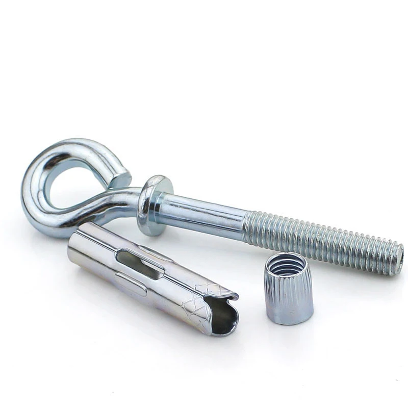 2PCS-M6.5*40 Galvanized Sheep Eye Pull Screw / Hanging Hook Swing Belt Expansion | Обустройство дома
