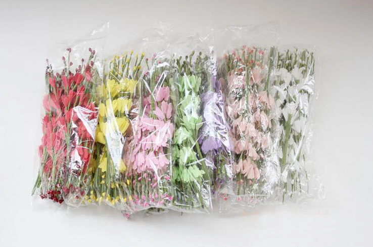 

100pcs Artificial Peachblossom Flower For Wedding Party Home Hotel Decoration