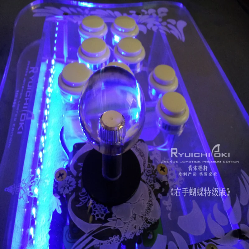 Cdragon USB рокер игровой контроллер аркадный джойстик геймпад борьба палка Лазерная скульптура Премиум