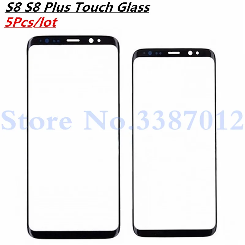 5Pcs/lot Replacement Outer Glass Lens For Samsung Galaxy S8 G950/S8 Plus G955 LCD Touch Screen Front Panel | Мобильные телефоны и