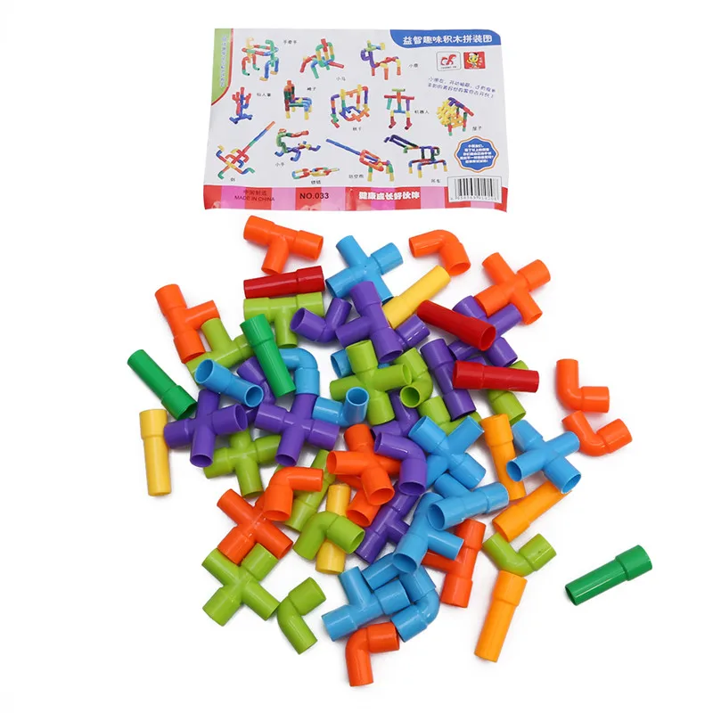 Детская развивающая игрушка туннель из труб кубики сделай сам игрушки Кубики