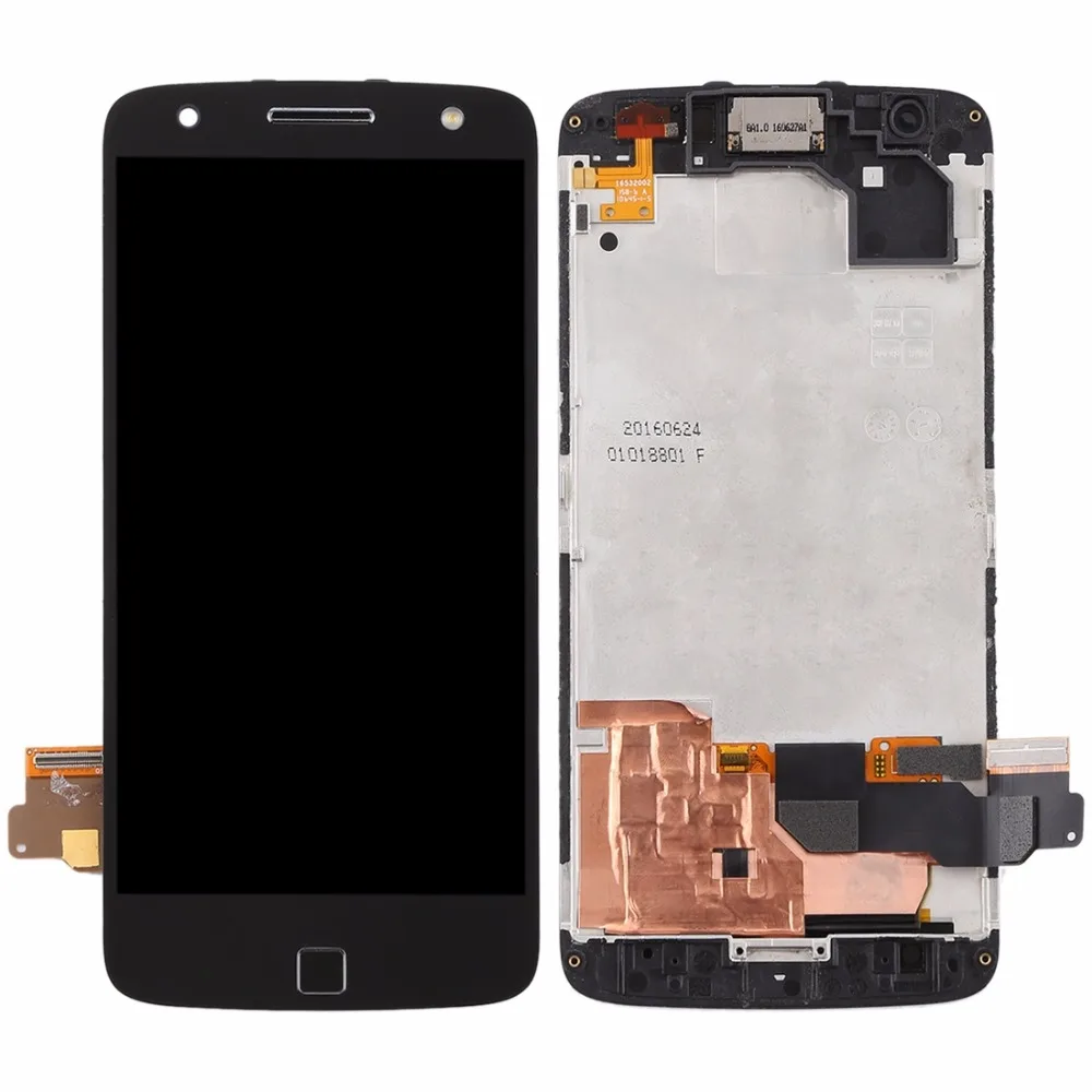 LCD Screen and Digitizer Full Assembly with Frame for Motorola Moto Z Force XT1650-02 | Мобильные телефоны и аксессуары