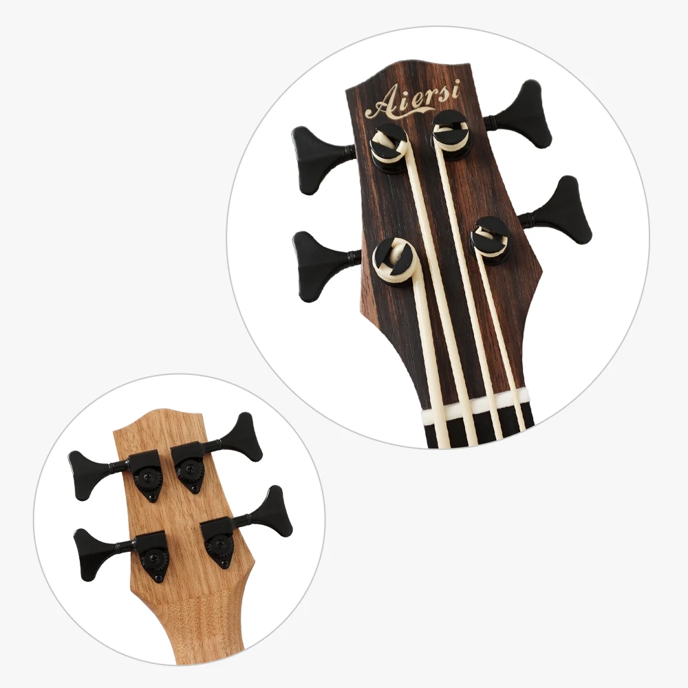 Aiersi бренд 30 дюймов Электрический Ukelele U bass укулеле с набивной сумкой|ukulele guitar|bass