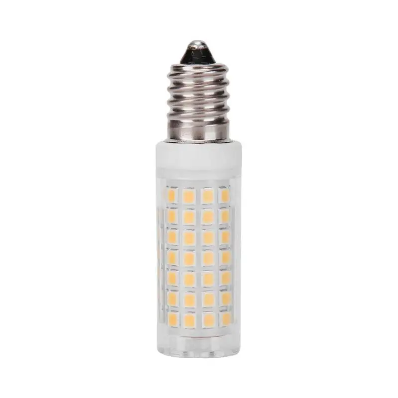 E14 Warm White E12/E14/E17/B15D 9 W 220 V светодиодный светодиодная лампочка(кукуруза) без стробоскопической лампы для галогенной домашней современной гостиной лампы украшения - Испускаемый цвет: E14 Warm White