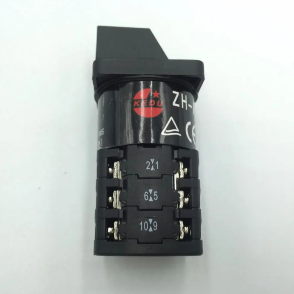 ZH A 250V 12A 5E4 трехслойный переключатель поворотные кулачковые переключатели для