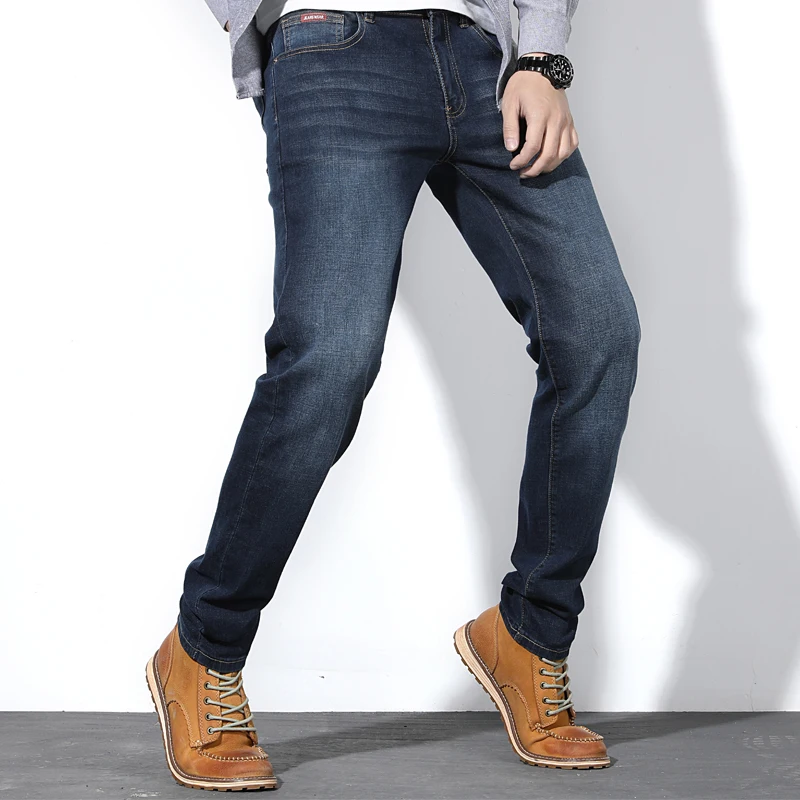 Новинка весна осень 2020 мужские джинсы классические высококачественные большого