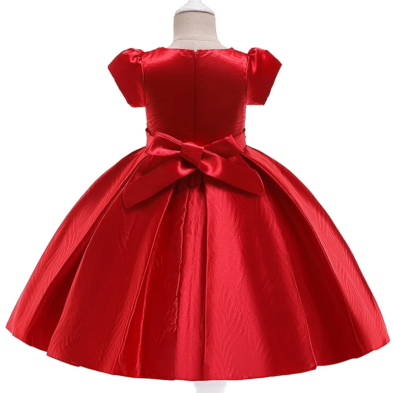 Кружевное платье принцессы с длинными рукавами и вышивкой; vestidos; свадебное платье для девочек; торжественное бальное платье для подростков; платье для первого причастия; Vestidos