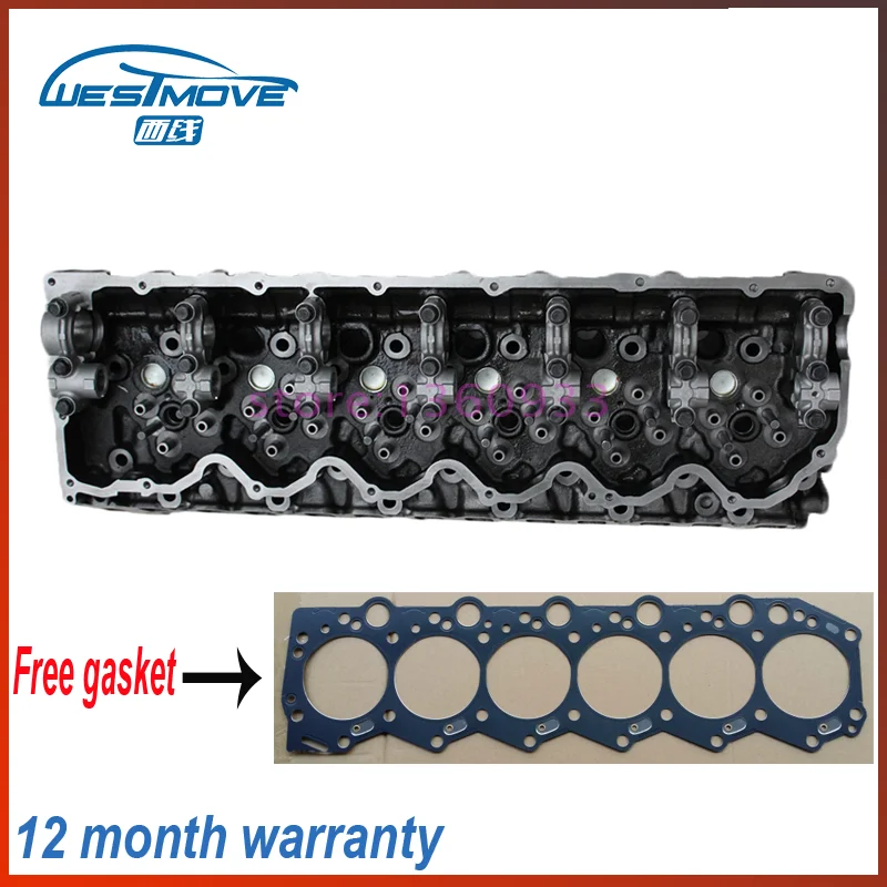 Головка цилиндра для Toyota Land cruiser 4 2 td 4164cc 24 В L6 Двигатель: 1HDFTE 1HD 1HD-FTE 11101-17042 11101-17044