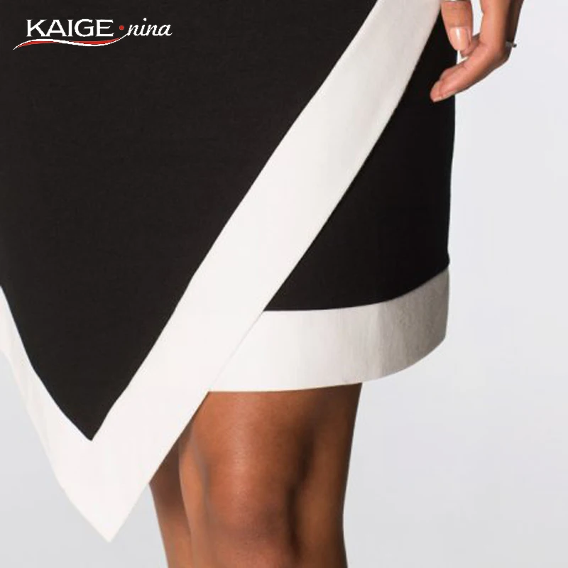 2017 Горячая Продажа Женской Одежды Высокого Качества Круглый шею Сращивание Harajuku