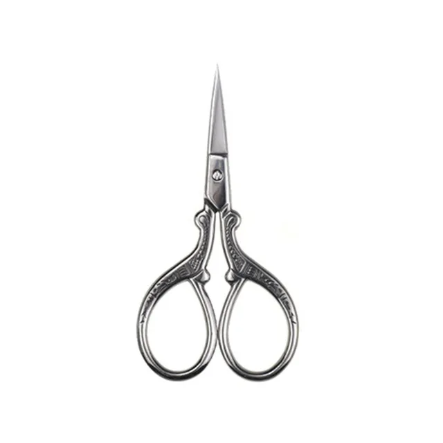 Silver Color KOKNIT 4 цвета, винтажные портновские ножницы, маленькие ножницы для вышивки крестиком, женские портные ножницы для рукоделия, DIY Инструменты - Цвет: Silver Color