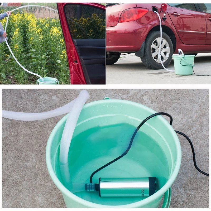 Электрический топливный насос 12 В 24 для автомобиля лодки дизельного топлива воды