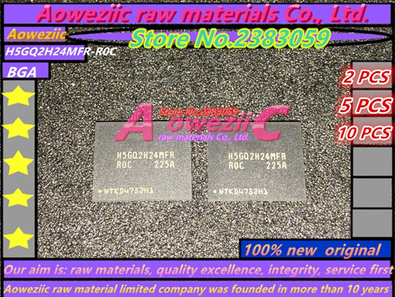 

Aoweziic 100% Новый оригинальный H5GQ2H24MFR-R0C BGA чип памяти H5GQ2H24MFR R0C