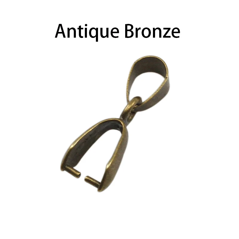 Antique Bronze 50 шт./лот, семена дыни, пряжка, шарм, поручень, соединитель для бисера, тюк, зажимные зажимы, подвеска, застежка крючок, принадлежности для ювелирных изделий - Цвет: Antique Bronze