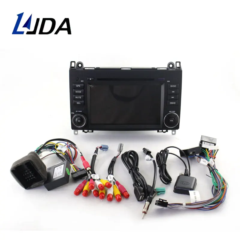 Автомобильный DVD плеер LJDA 2 Din Android 10 0 для Mercedes Benz Sprinter B200 B class W245 B170 W209 W169 Gps радио