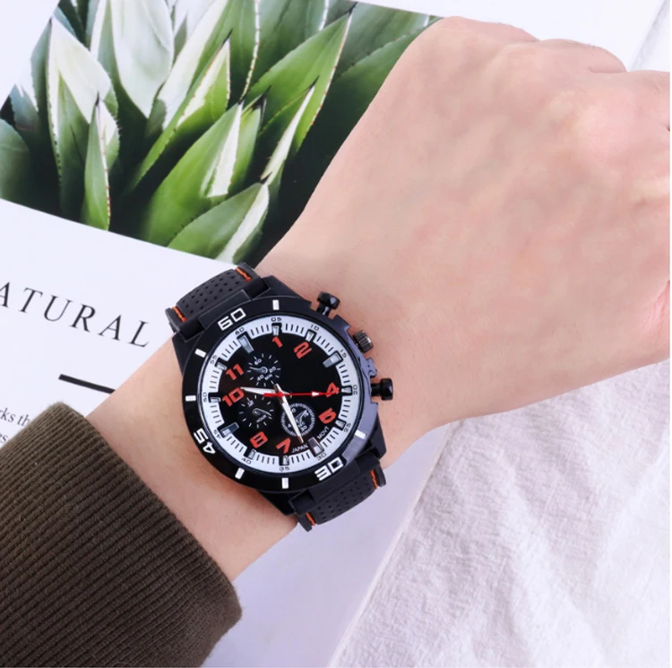 

2019 Big Dial Watches For Men Hour Mens Watches Top Brand Luxury Quartz Watch Man Leather Sport Wrist Watch Clock relogio saat