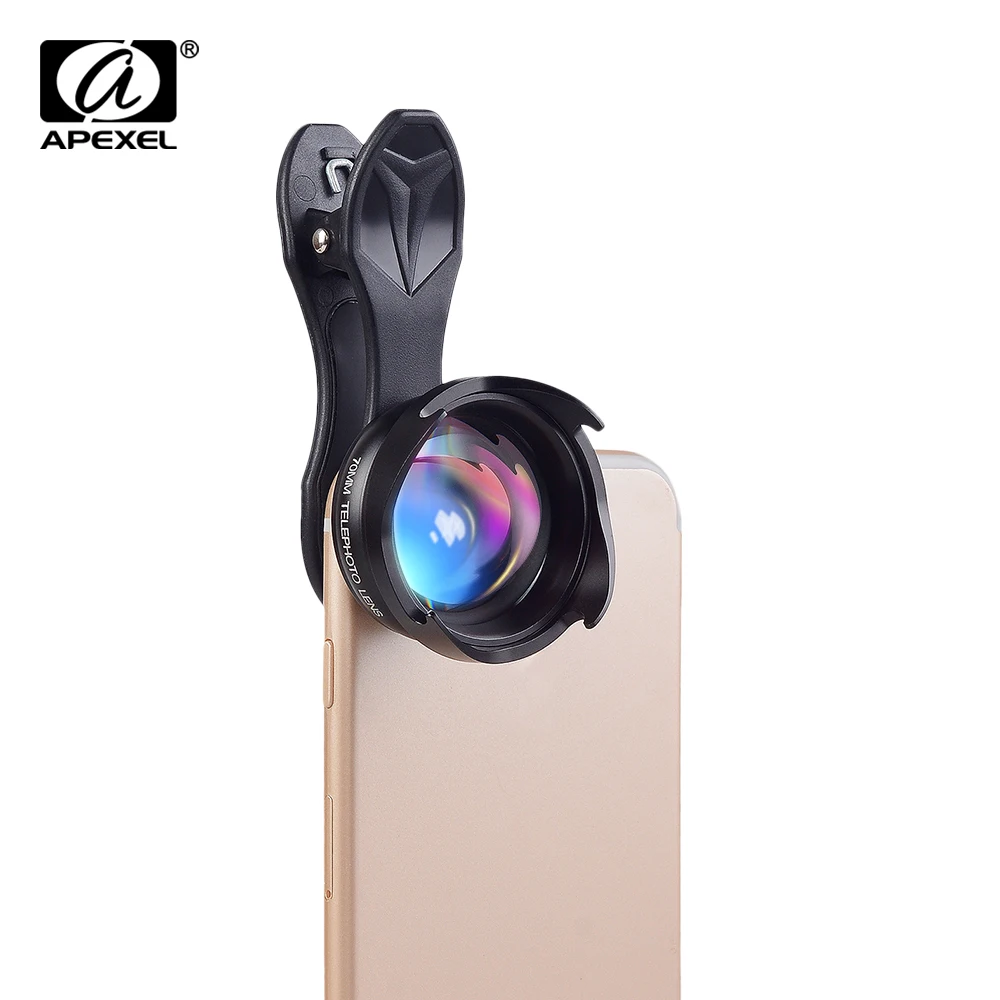 Профессиональный портретнй объектив Apexel 2.5X HD SLR универсальный|phone lens|telescope lenslens