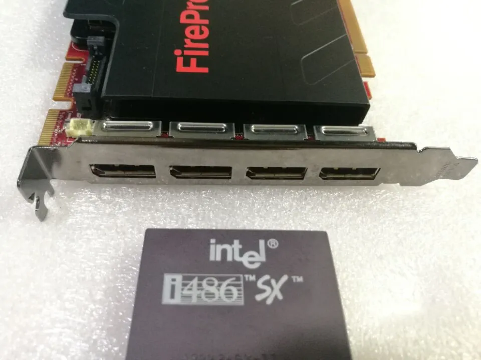 amd Firepro V7900 2G B профессиональная видеокарта 2G 4 экрана