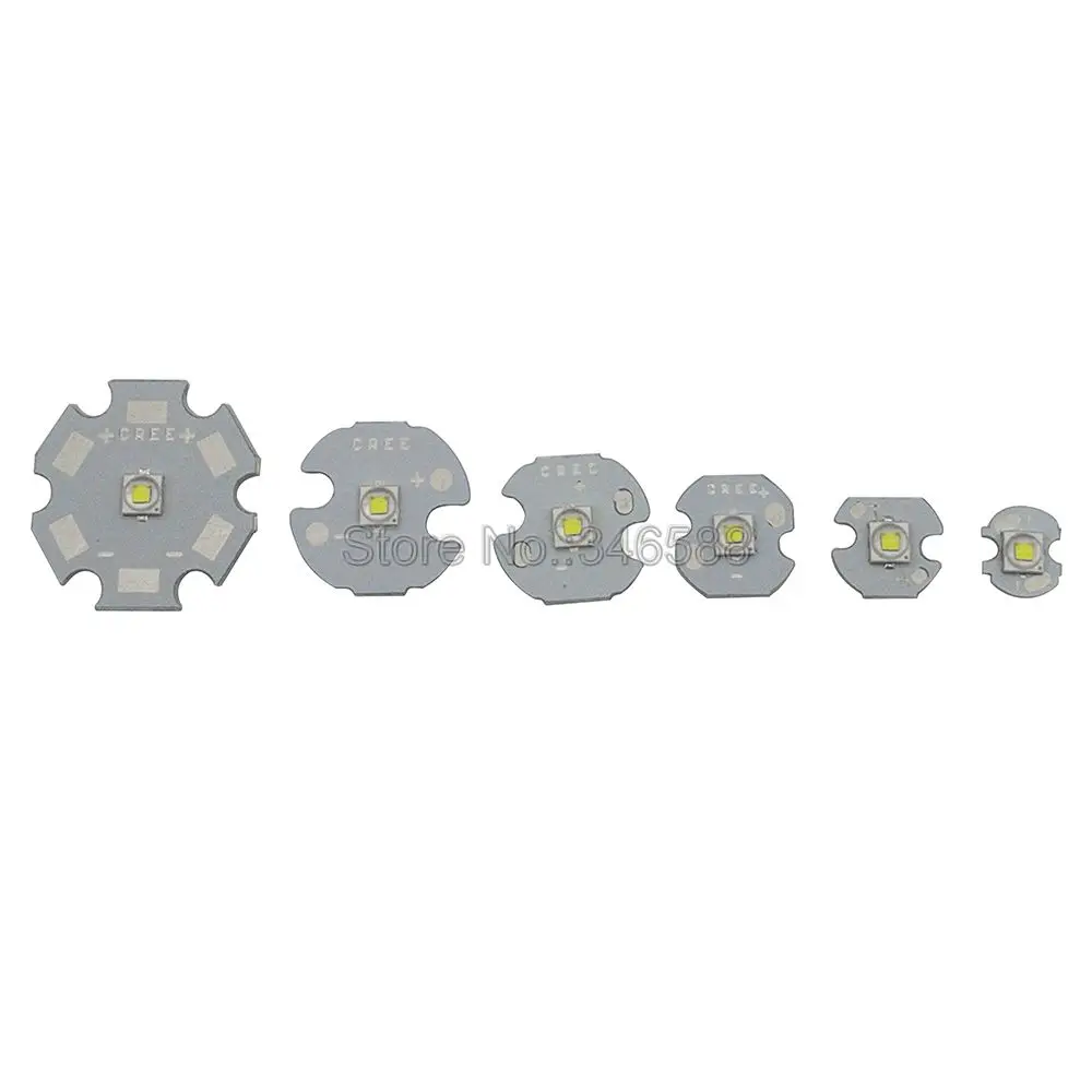 10x Cree XPE2 XP-E2 3 Вт высокой мощности Мощность светодиодный излучатель нейтральный белый/холодный белый/теплый белый, красный, зеленый, голубой цвет с 8/12/14/16/20 мм PCB