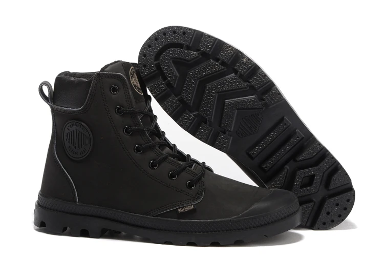 PALLADIUM Pampa/однотонные мужские ботильоны Ranger TP 75564; удобные высококачественные мужские повседневные ботинки на шнуровке; размеры 39-45 - Цвет: 3