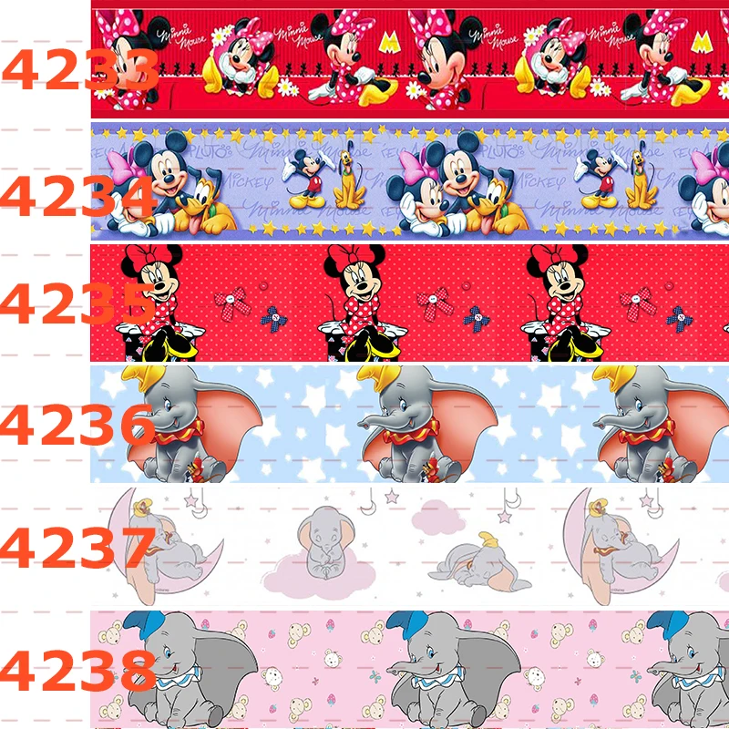 10 ярдов разные размеры мультяшная лента с рисунком животными/180716 4233 4238|Ленты для