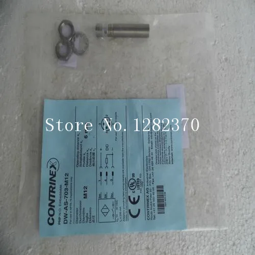 

[SA] New original authentic special sales CONTRINEX sensor switch DW-AS-703-M12 spot