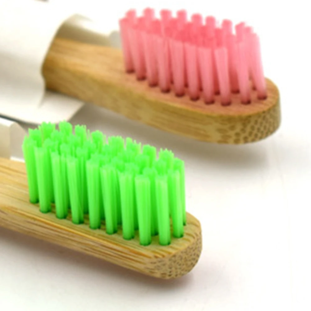 Bamboo Детская домашняя дорожная безопасная ручная биоразлагаемая мягкая гигиена полости рта Антибактериальная детская зубная щетка экологичная