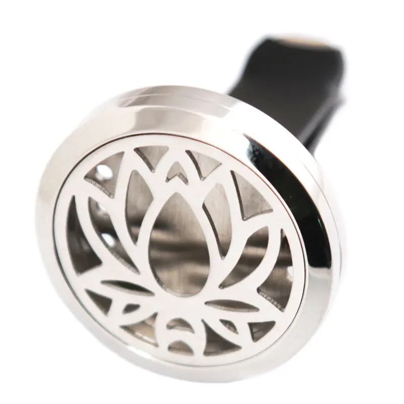 Автомобильный распылитель Lotus Flower 30 мм из нержавеющей стали 316 медальон с