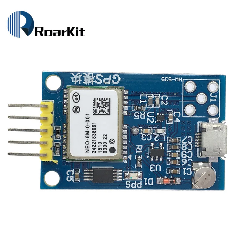 Gps Neo-6m модуль спутникового позиционирования макетная плата NEO-6M 6 м для Arduino STM32 C51 51 MCU микроконтроллер