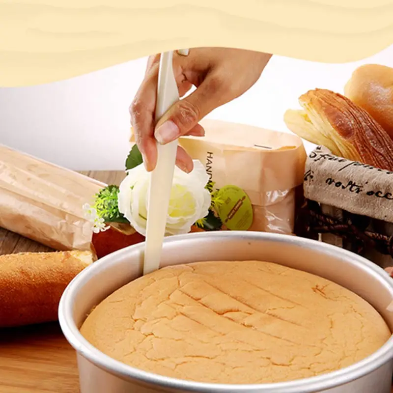 Силиконовый прямой кухонный Сливочный крем для украшения торта скребок