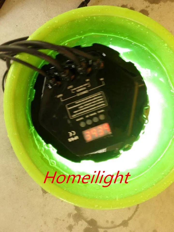 Производитель светодиодных алюминиевых чехлов высокой мощности 3 Вт * 54 шт RGBW