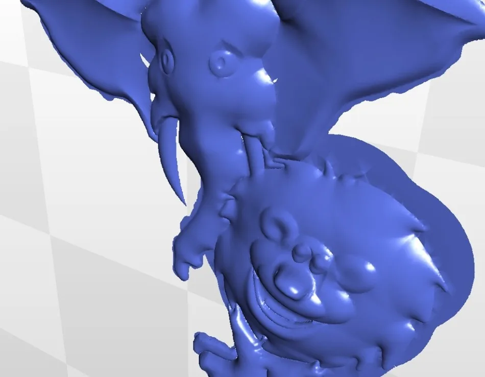 3d artcam lion_and_elephant для ЧПУ в формате STL модель рельеф | Инструменты