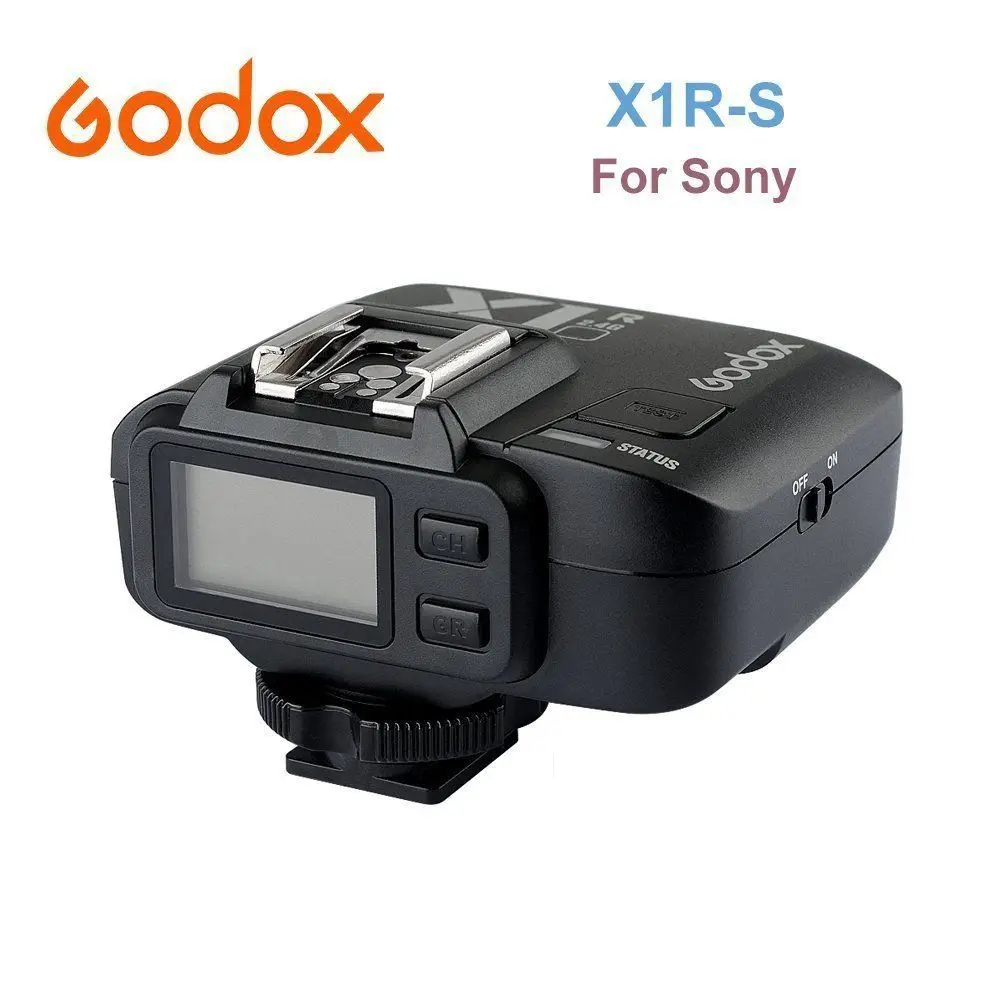 

GODOX X1R-S TTL 2.4G 1/8000s HSS Wireless Flash Receiver for Sony A58 A7RII A7II A99 A7R A6300 X1T-S Xpro-S Trigger Transmitter