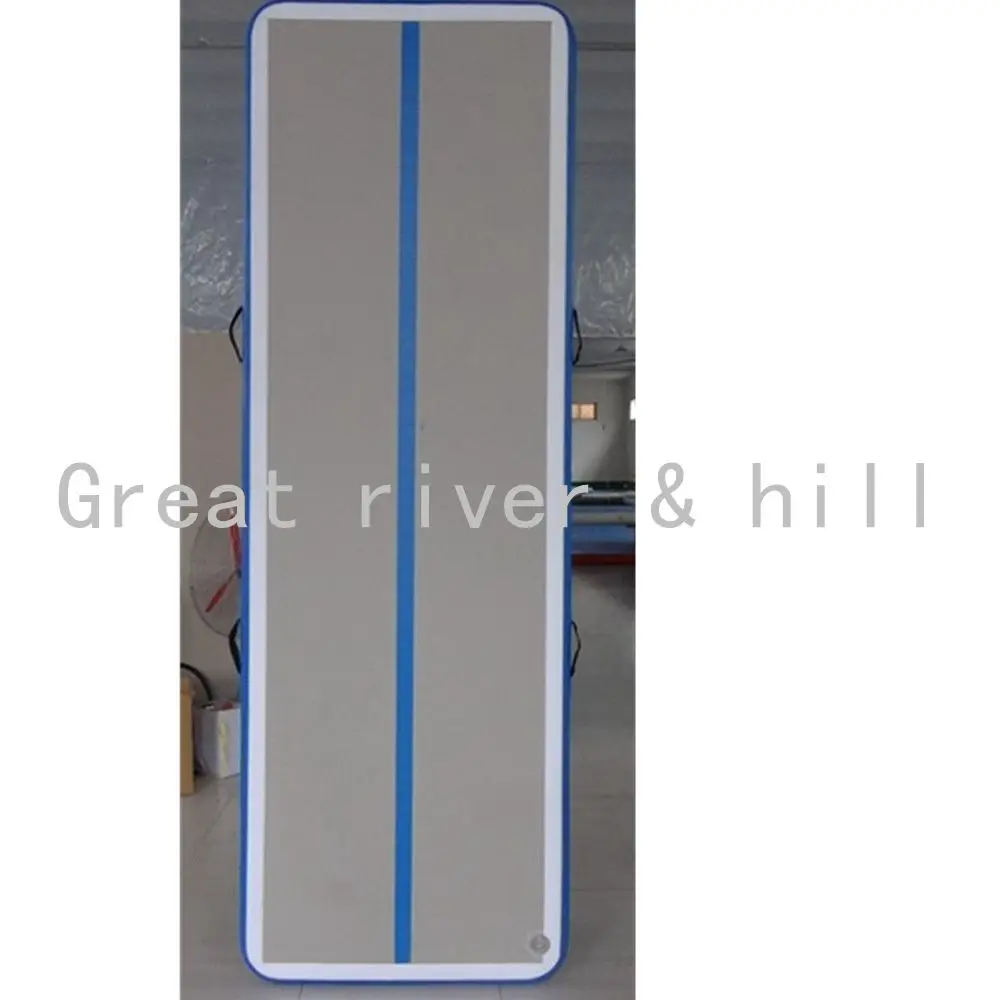 

5m x1.8m x0.15m Hot Sale Distinctive Inflatable Mat for water beach(gray blue)