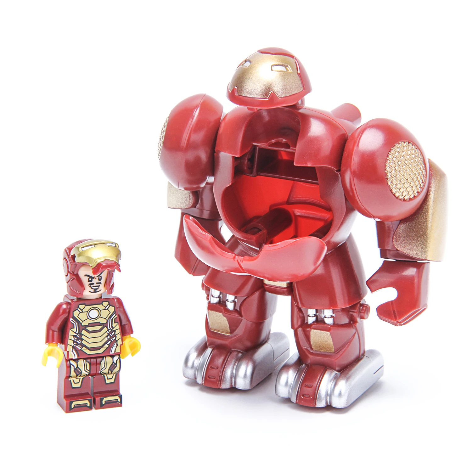 Tony iron man Endgame Marvel Мстители фигурка супергероя перца Железный человек строительные