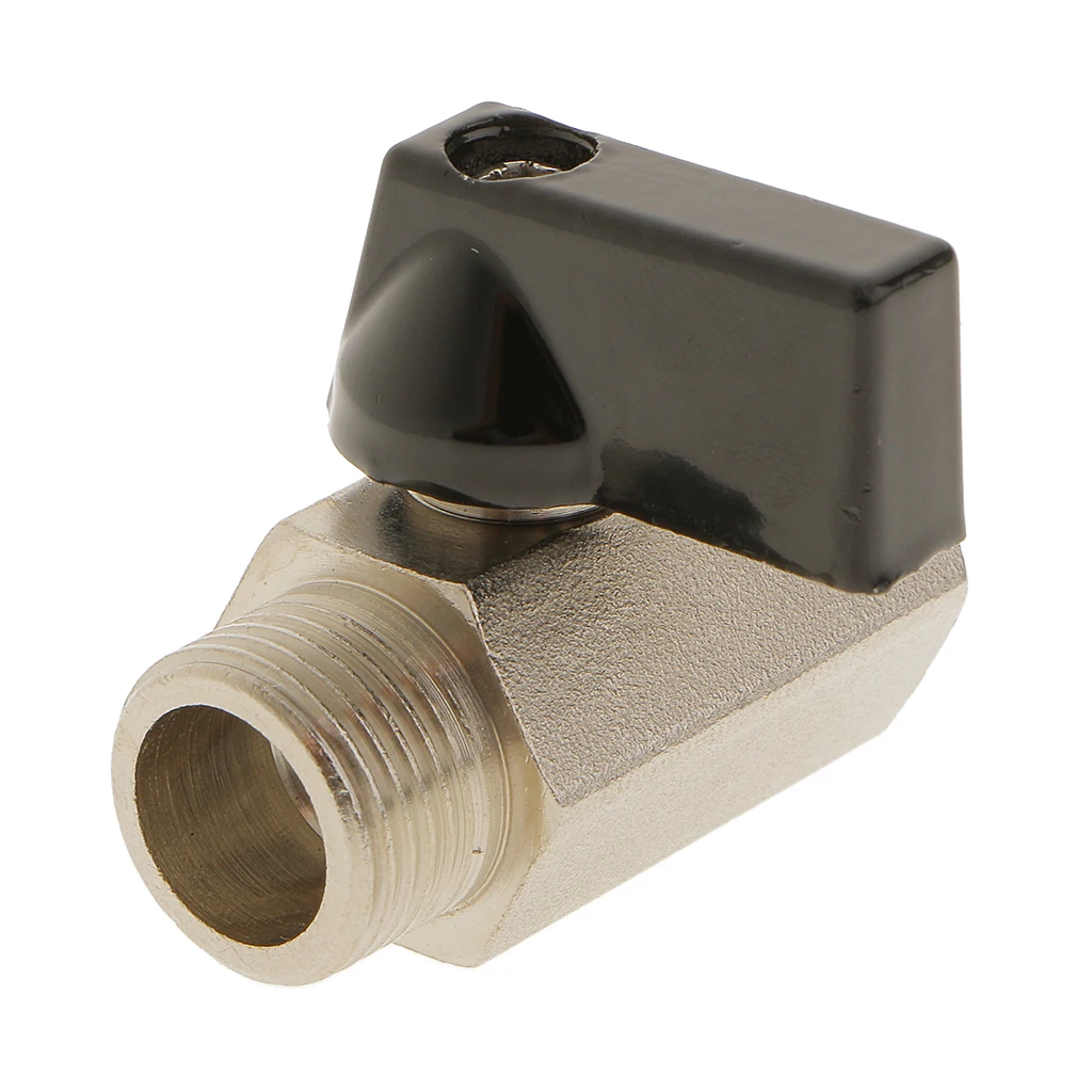 F X M 3/8 NPT латунный шаровой клапан Пескоструйный переключатель управления потоком