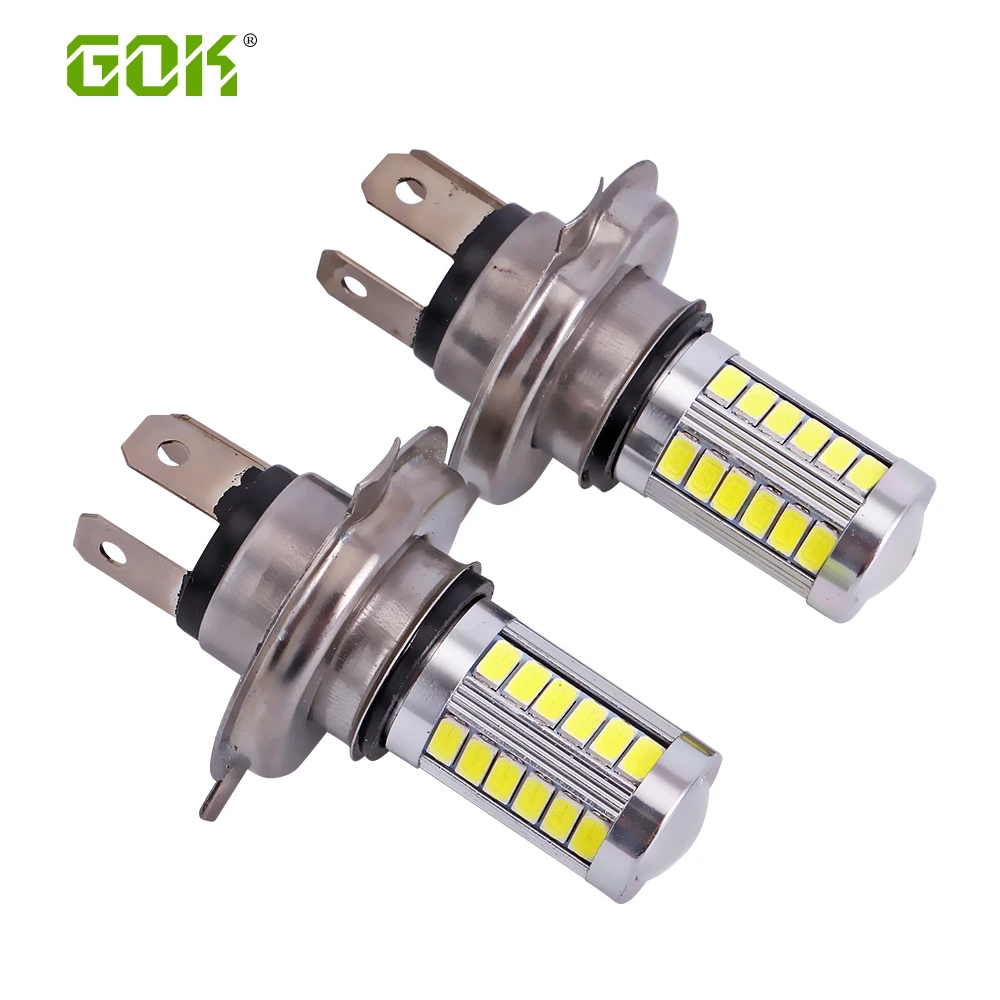 2 x H7 h11 H4 33smd h4 led 5630 5730 Светодиодные фары светодиодные высокой мощности