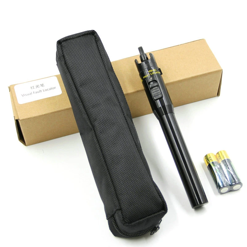 

JW3105 650nm Fiber Optic Laser Tester 10KM 10mw Cable Fault Locater Pen-type