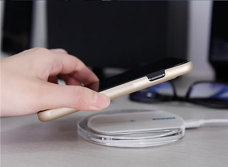 Nillkin Magic чехол для iPhone 7 Plus Nilkin QI Беспроводной Зарядное устройство приемник чехол Мощность зарядки передатчик для iPhone 7 Plus