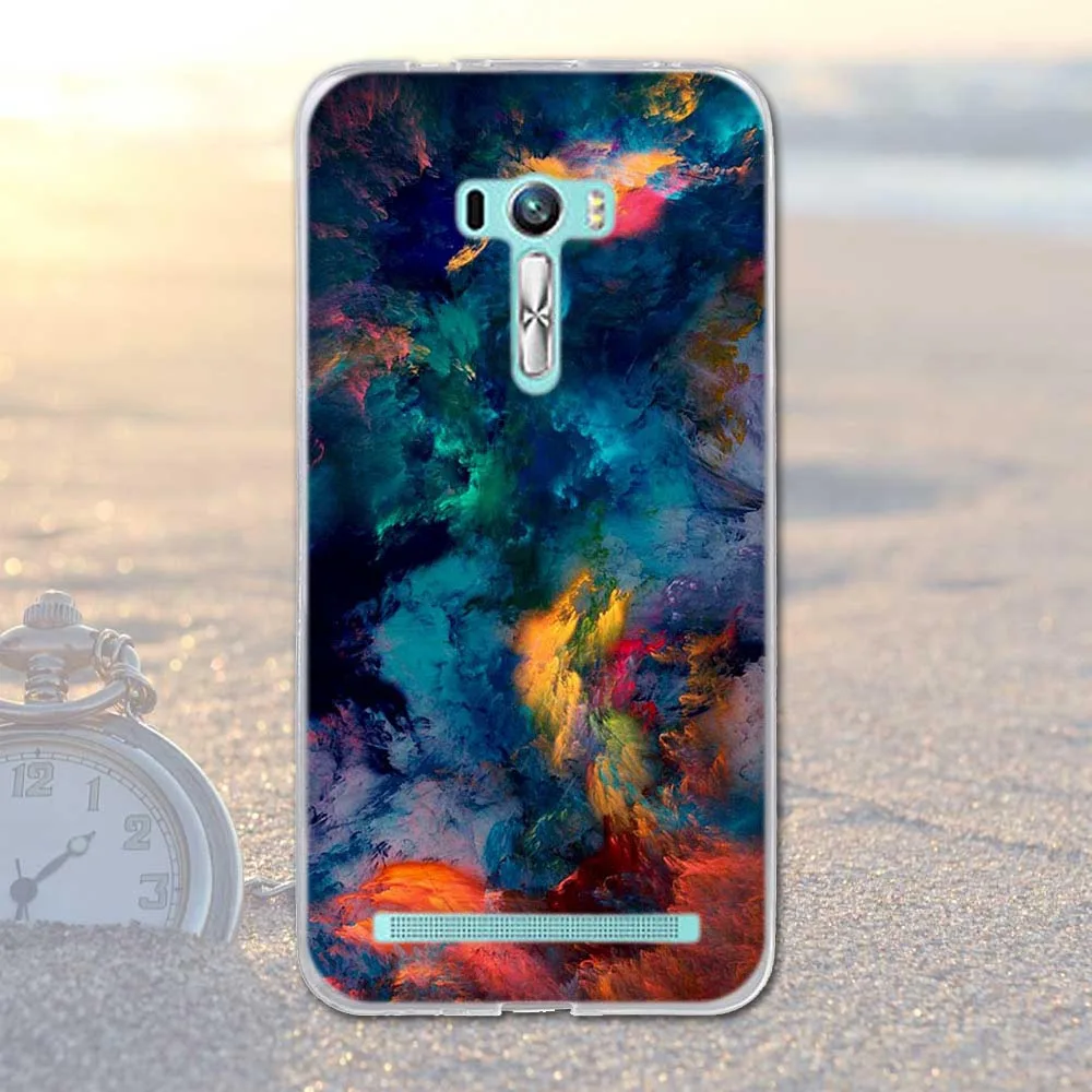 14 Чехол для Asus ZenFone Selfie ZD551KL чехол 5," Мягкая силиконовая задняя крышка для ASUS ZenFone Selfie ZD551KL Z00UD Z00UDB чехол s - Цвет: 14