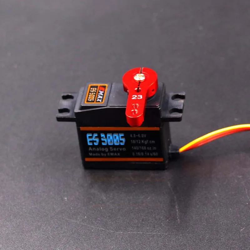 EMAX ES3005 42g металлический Аналоговый сервопривод для RC самолета водонепроницаемый