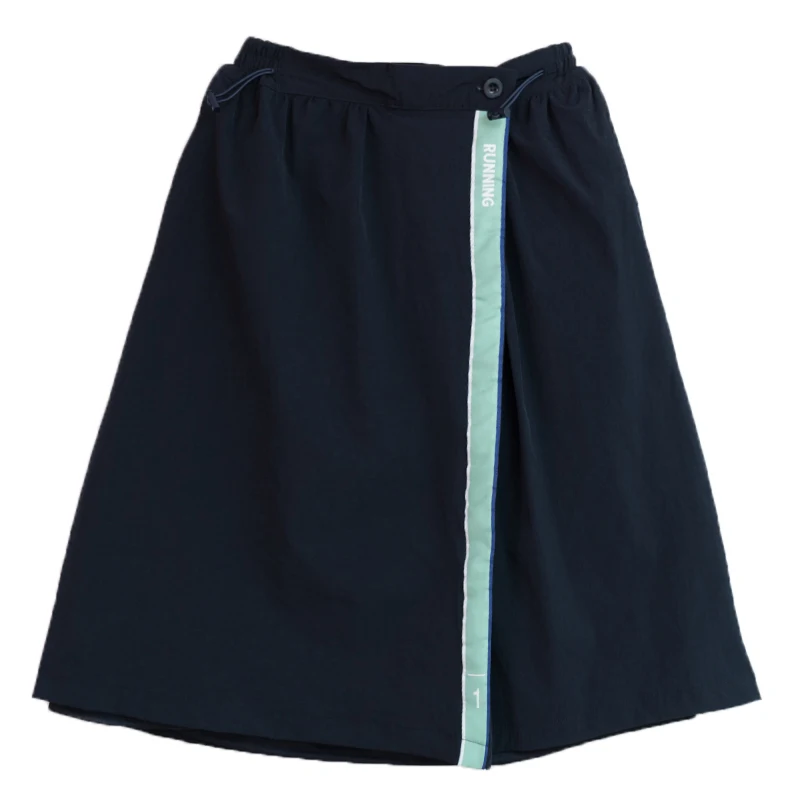 Повседневная летняя новая юбка с высокой талией асимметричная Женская миди со