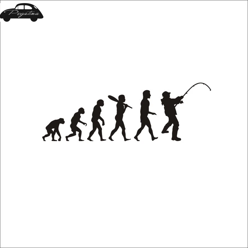 Evolution наклейка для рыболовной машины постер с лодкой наклейки декор Настенная