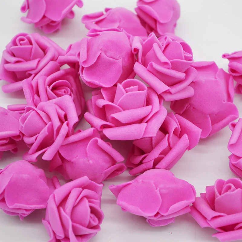 Искусственные розы из пенополиэтилена 4 см 30 шт./лот|foam roses|pe foam rosefoam rose artificial flowers |