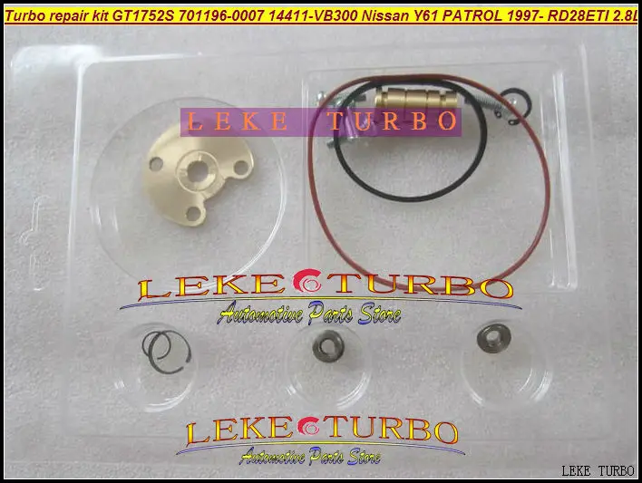 Ремонтный комплект Turbo ремонтные наборы GT1752S 701196 0002 0007 14411 VB301 14411VB301 для NISSAN Y61 PATROL
