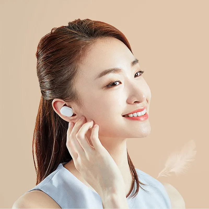Оригинальные Bluetooth наушники Xiaomi AirDots молодежная версия стерео Mi Mini беспроводная 5