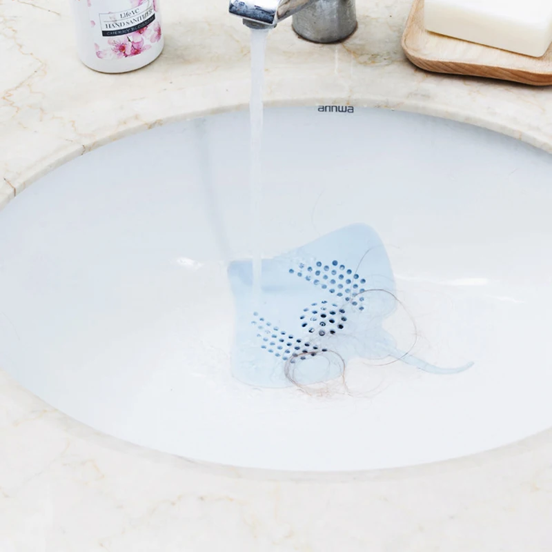 FHEAL Силиконовые Раковины Ситечко Ванная комната канализационные крышки рыбы