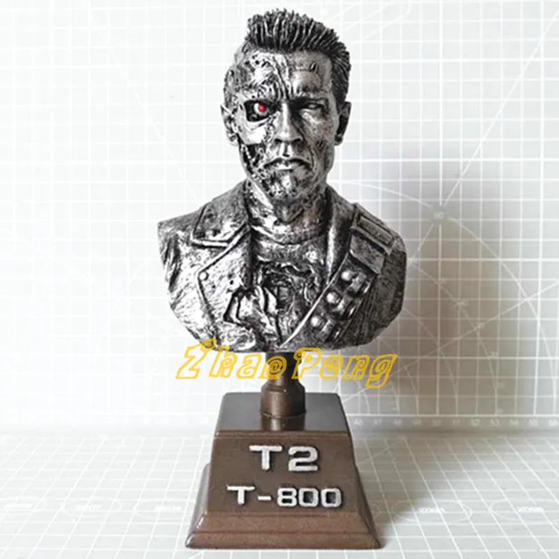 20 см Терминатор T800 бюст боевой урон версия модели фигуры Шварценеггер фигурку
