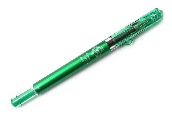 Зеленый PILOT MAICA ручка 0,4 мм HI-TEC-C красоты гелевая ручка LHM-15C4 Японии 6 штук - Цвет: Зеленый