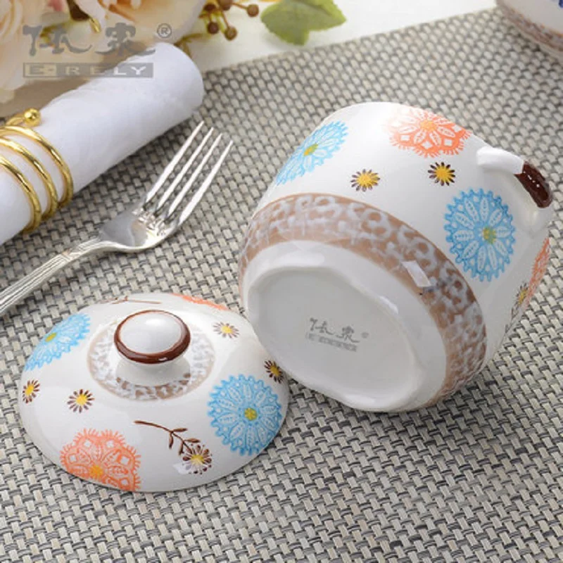 Японское неглазурное цветное тушеное Птичье гнездо маленькое керамическое